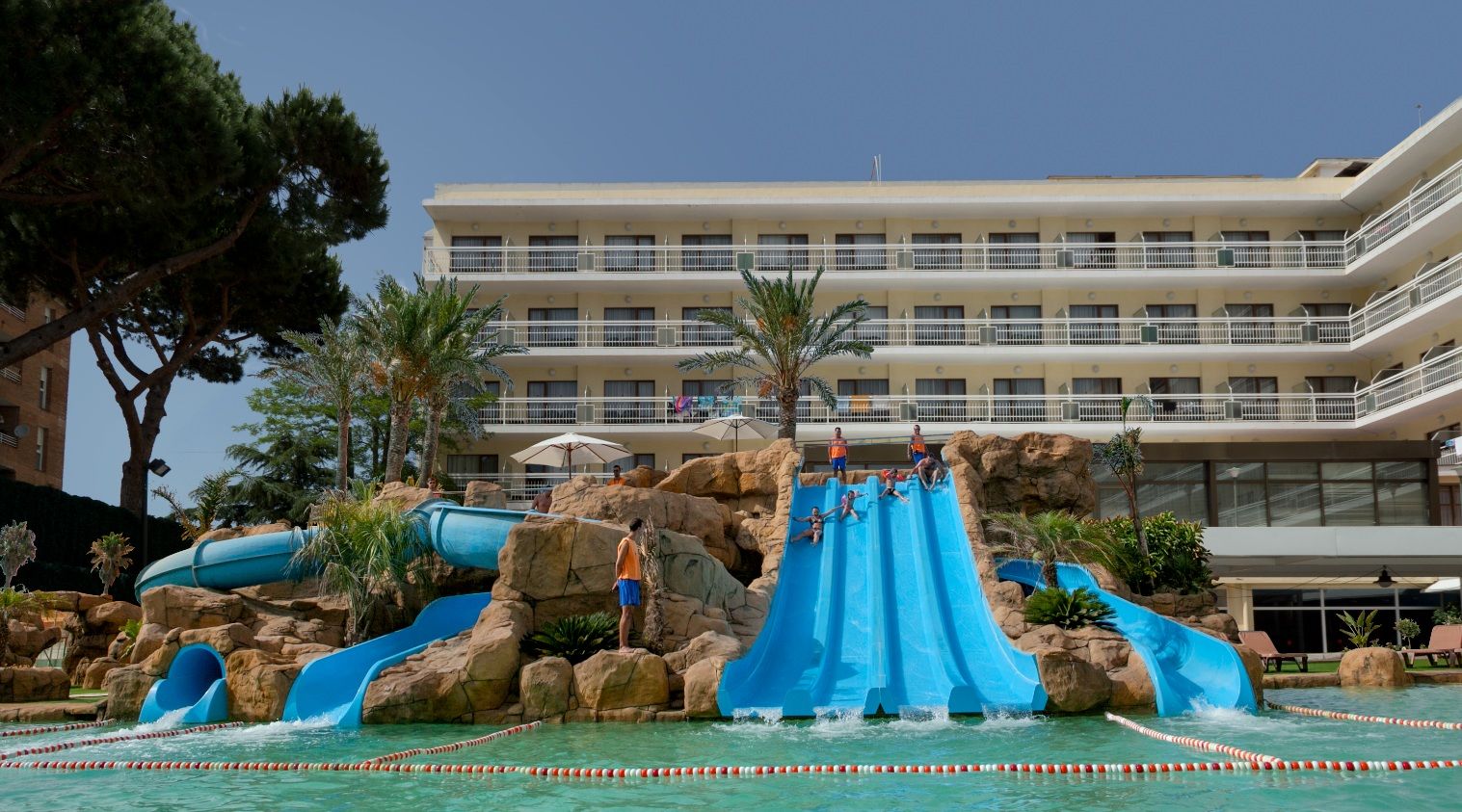 Evenia Olympic Resort Lloret de Mar Esterno foto